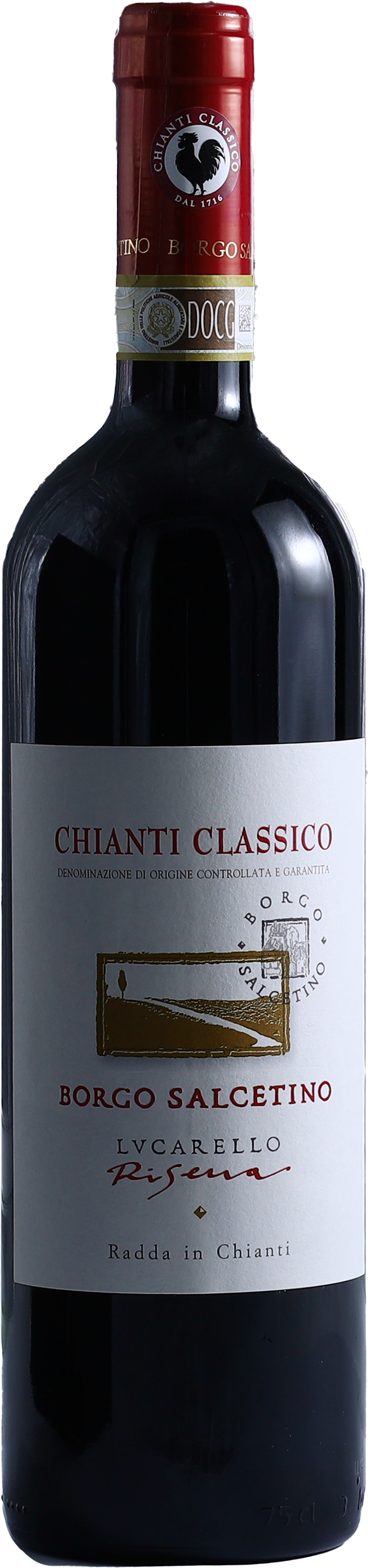 Borgo Salcetino Lucarello DOCG Chianti Classico Riserva  Societa Agricola Livon - Сеть винных магазинов Wine Gallery 